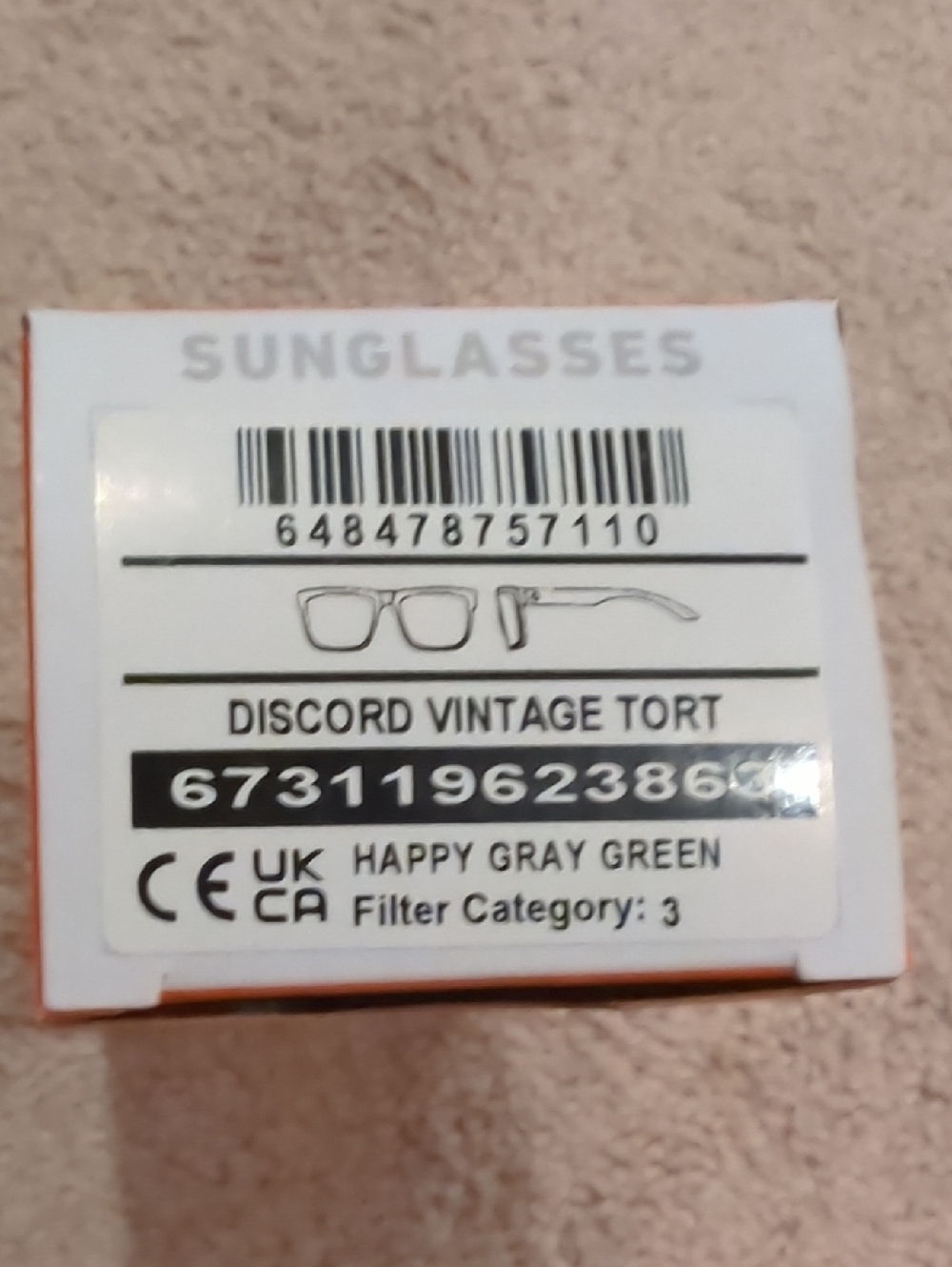 Vintage Tort Sunglasses - Happy Gray Green